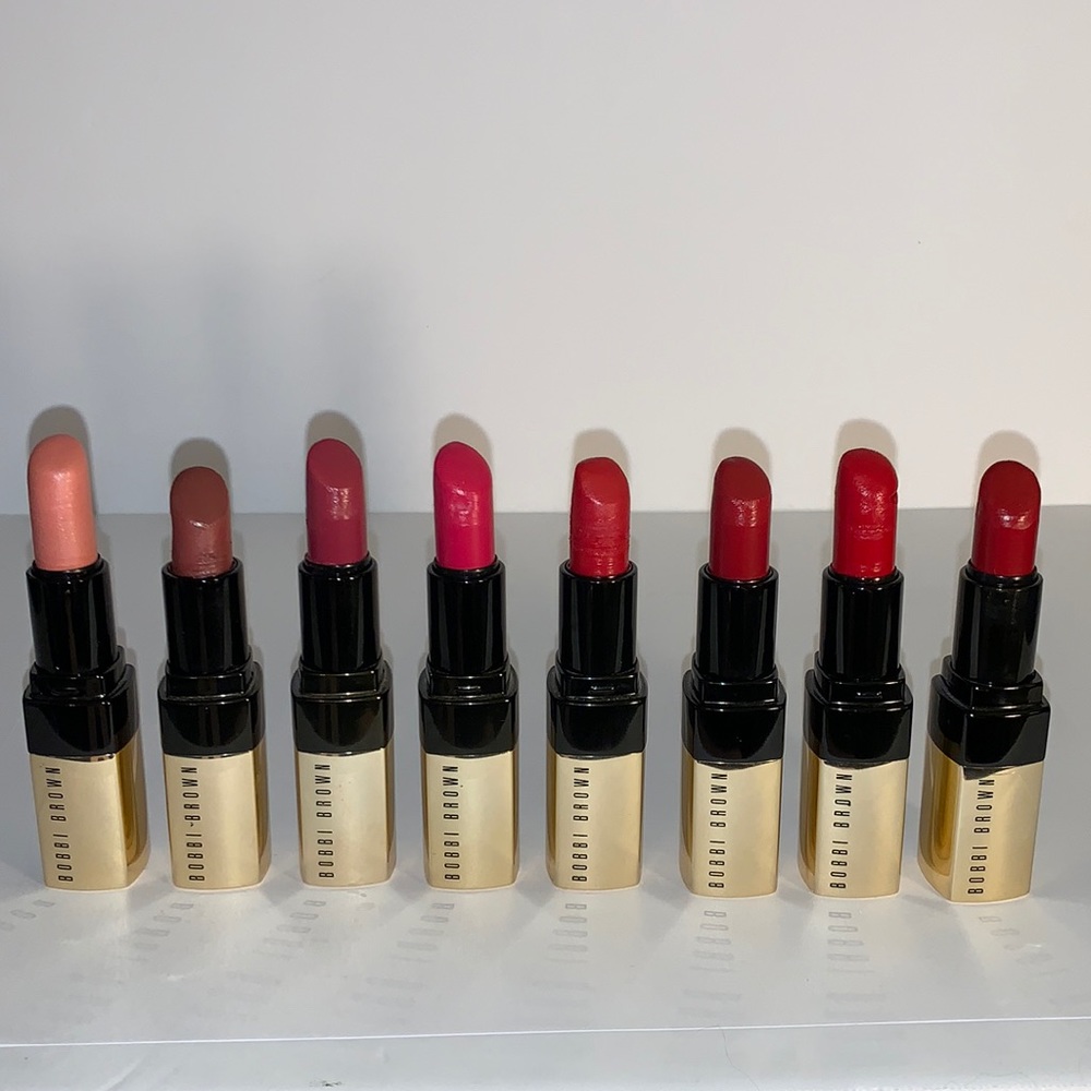 8x Bobbi Brown Luxe Lip Color ($304 Value)